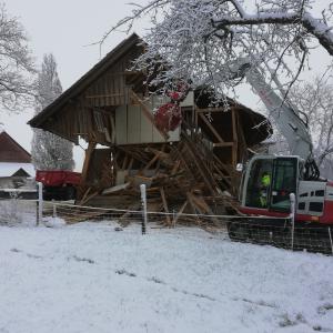 Baggerarbeiten Rückbau